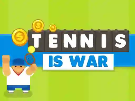 Mchezo Tennis Is War online