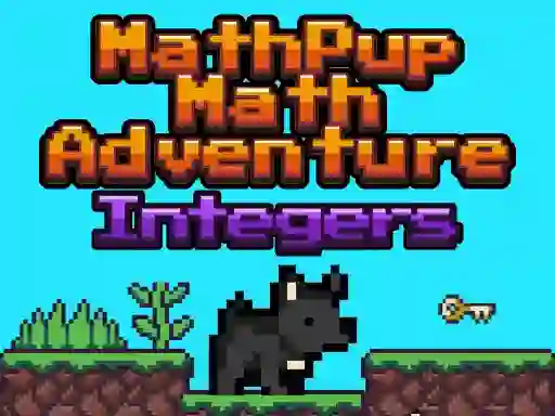 Mchezo MathPup Math Adventure Integers online
