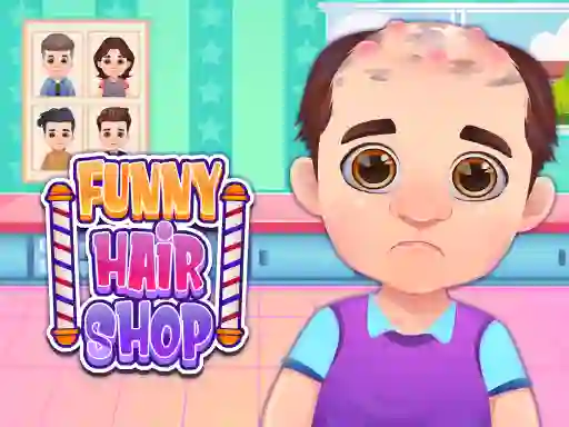 Mchezo Funny Hair Salon online