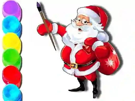 Mchezo Christmas Eve Coloring Book online