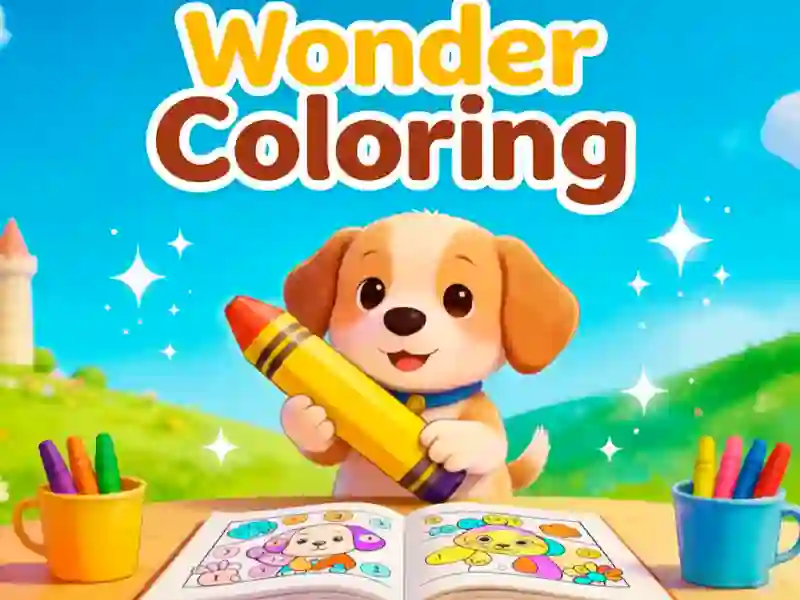 Mchezo Wonder Coloring online