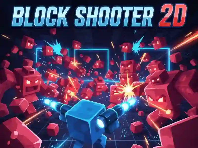 Mchezo Block Shooter 2D online