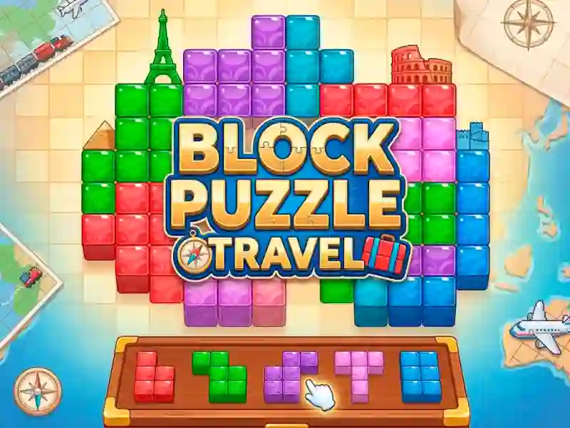Mchezo Block Puzzle Travel online