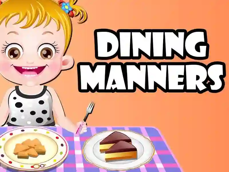 Mchezo Baby Hazel Dining Manners online