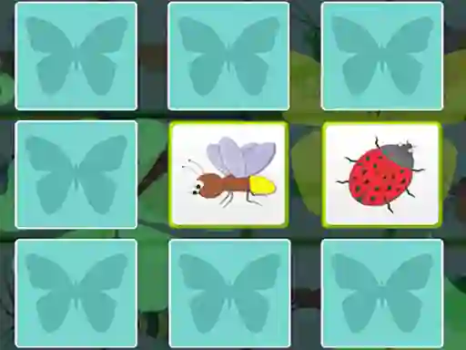 Mchezo Kids Memory With Insects online