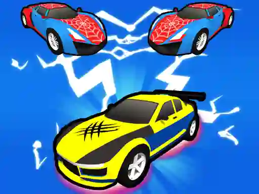 Mchezo Superhero Car Merge Master online