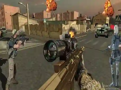 Mchezo US Army Commando: Elite Commando War online