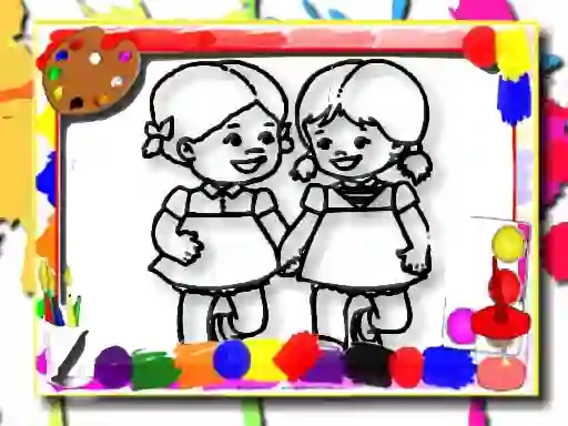 Mchezo Kids Coloring Time online