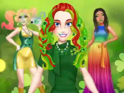 Mchezo St Patrick's Day Princess Challenge online