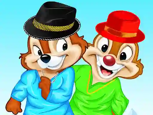Mchezo Chip n Dale Dressup online