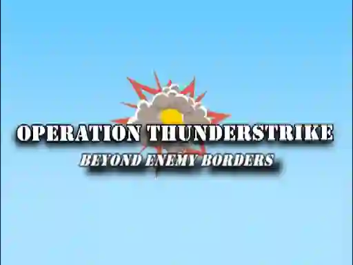 Mchezo operation Thunderstrike online