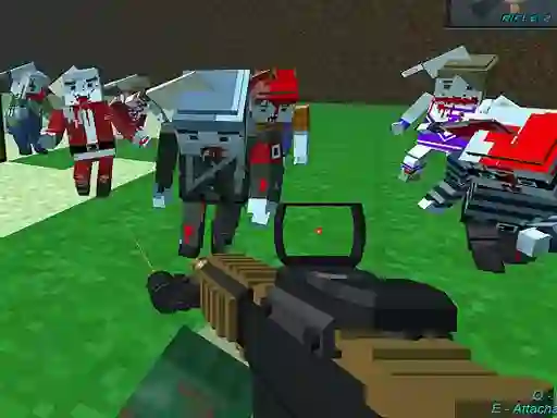 Mchezo Blocky Combat SWAT Survival 10 online