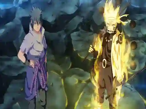 Mchezo Naruto Funny Games online