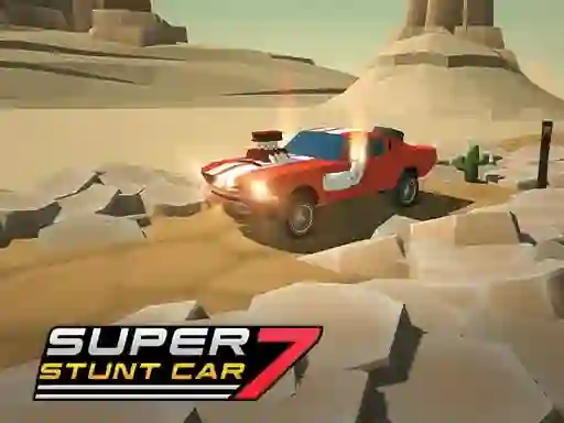 Mchezo Super Stunt car 7 online