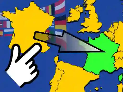 Mchezo Scatty Maps Europe online
