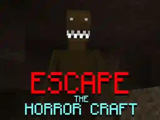 Mchezo Escape the Horror Craft online