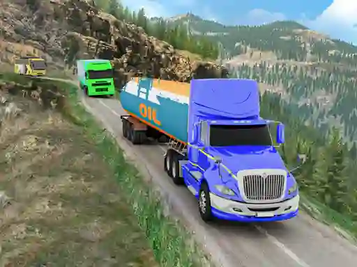 Mchezo Oil Tanker Transport Truck online