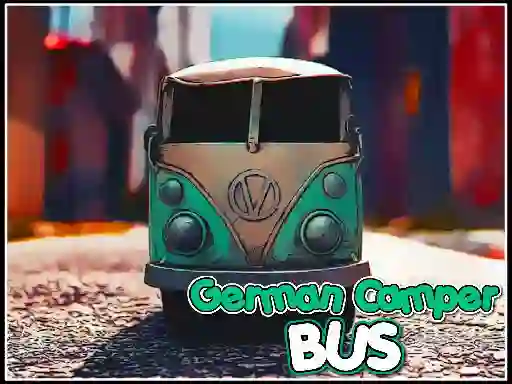 Mchezo German Camper Bus online