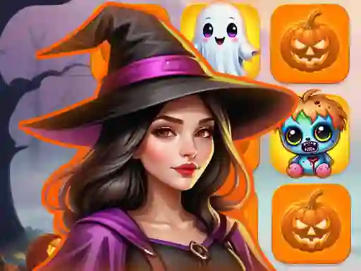 Mchezo Scary Pairs online