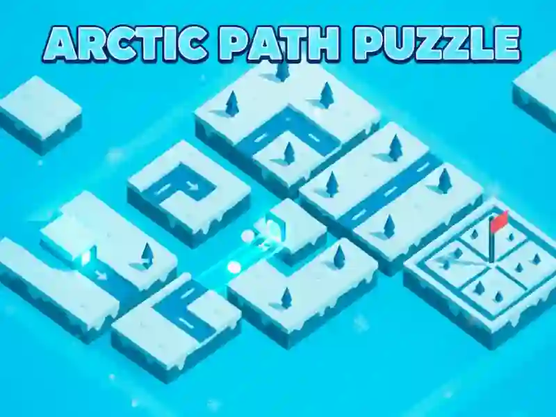 Mchezo Arctic Path Puzzle online