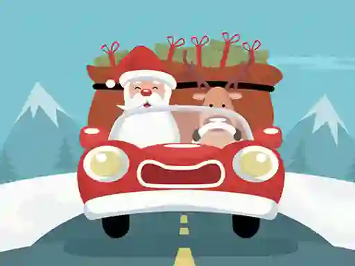Mchezo Santa Giving Presents Jigsaw online