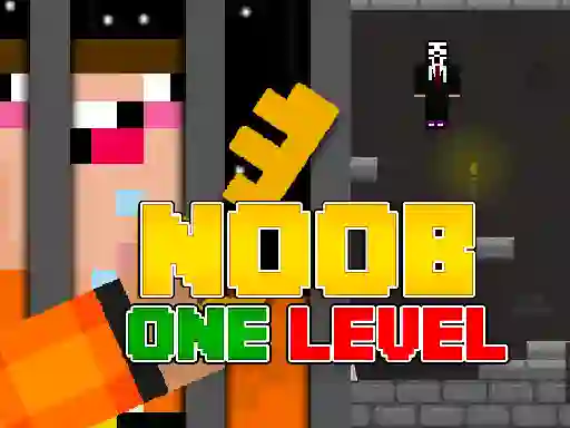 Mchezo Noob Escape: One Level Again online