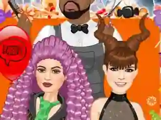 Mchezo Jenner Sisters Spooky Hairstyles online