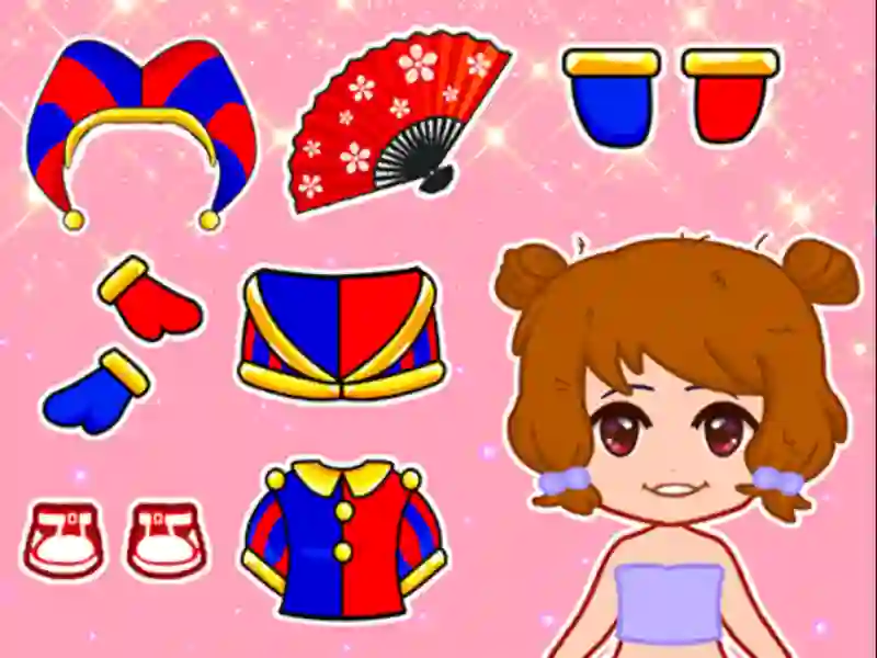 Mchezo Lovely Doll Dress Up Game online