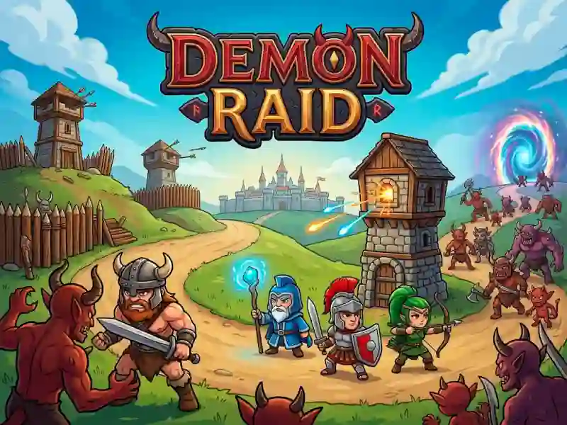 Mchezo Demon Raid online