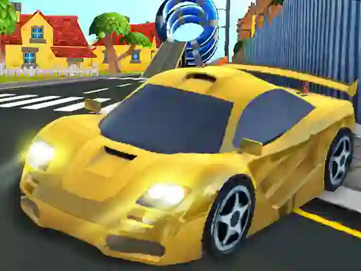 Mchezo Cartoon Stunt Car online