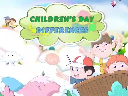Mchezo Childrens Day Differences online