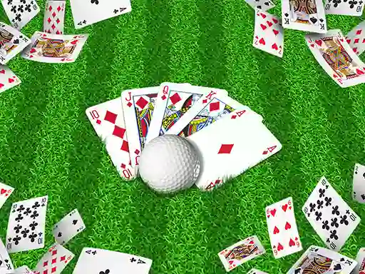 Mchezo Golf Solitaire online