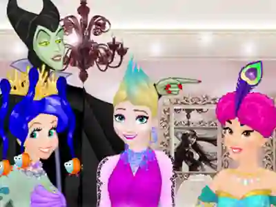 Mchezo Princess April Fools Hair Salon online