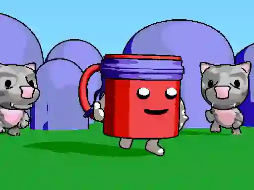 Mchezo Two Cups online