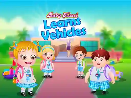 Mchezo Baby Hazel Learns Vehicles online