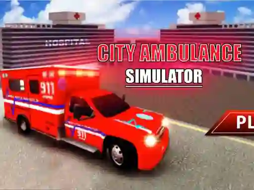 Mchezo City Ambulance Simulator online
