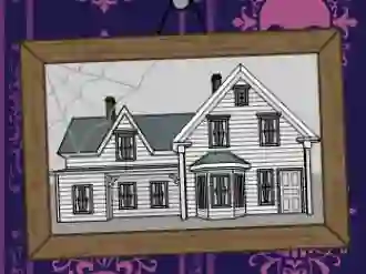 Mchezo Halloween House Maker online