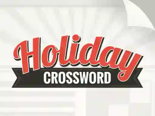 Mchezo Holiday Crossword online