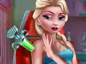 Mchezo Ice Queen Vaccines Injection online