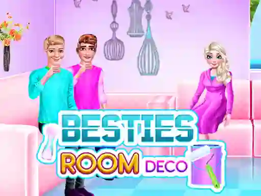 Mchezo Besties Room Deco online