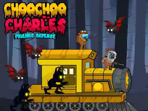 Mchezo Choochoo Charles Friends Defense online