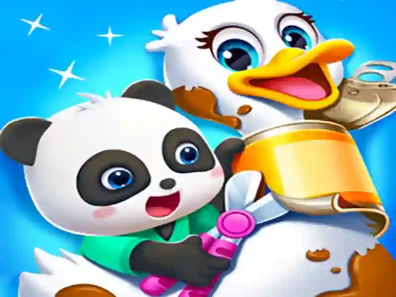 Mchezo Baby Panda Pet Care Center online