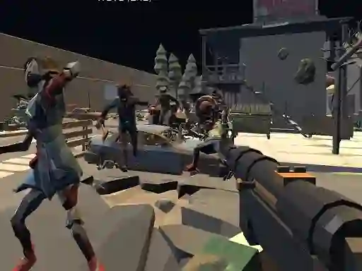Mchezo Zombie Virus FPS online