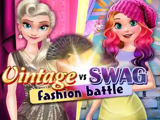 Mchezo Vintage vs Swag: Fashion Battle online