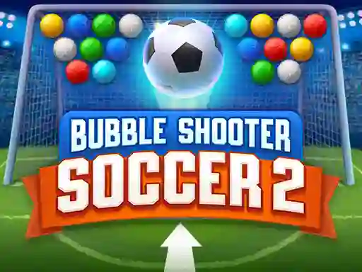 Mchezo Bubble Shooter Soccer 2 online