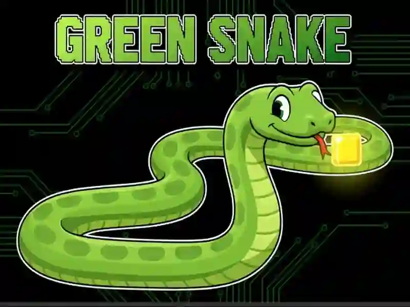 Mchezo Green Snake online