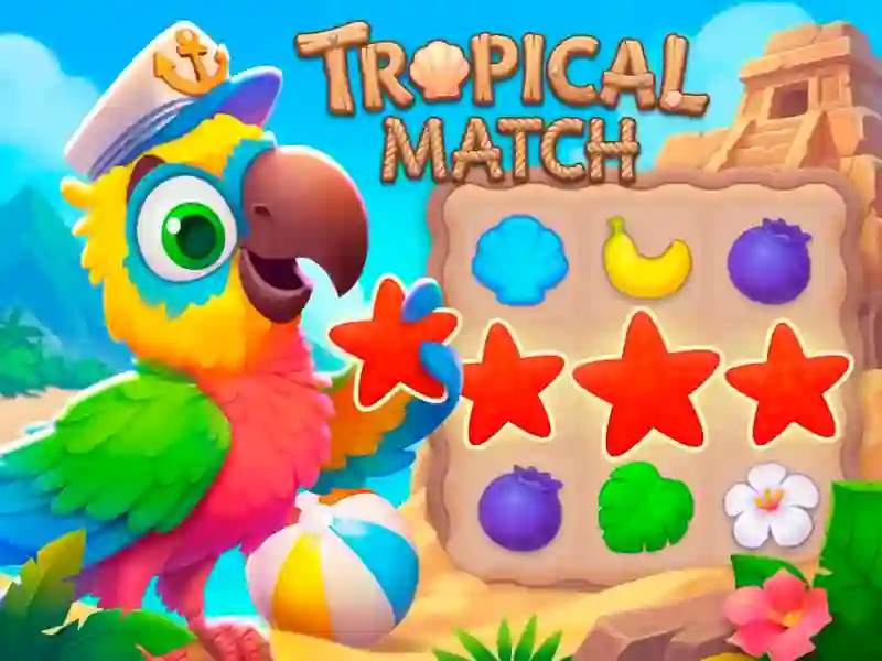Mchezo Tropical Match online