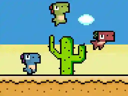 Mchezo Pixel Dino Run online