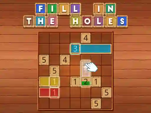 Mchezo Fill In the holes online