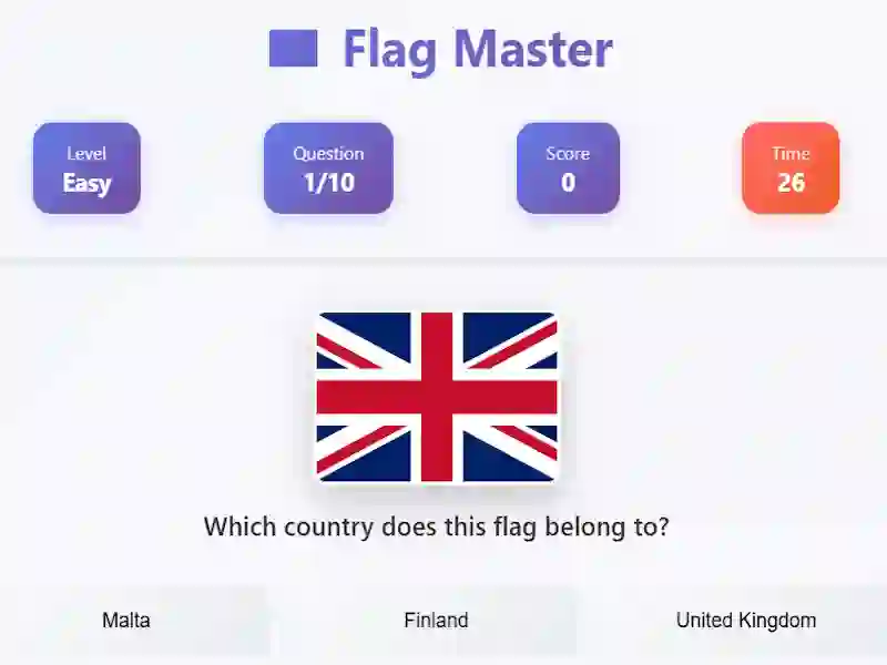 Mchezo Flag Masters online